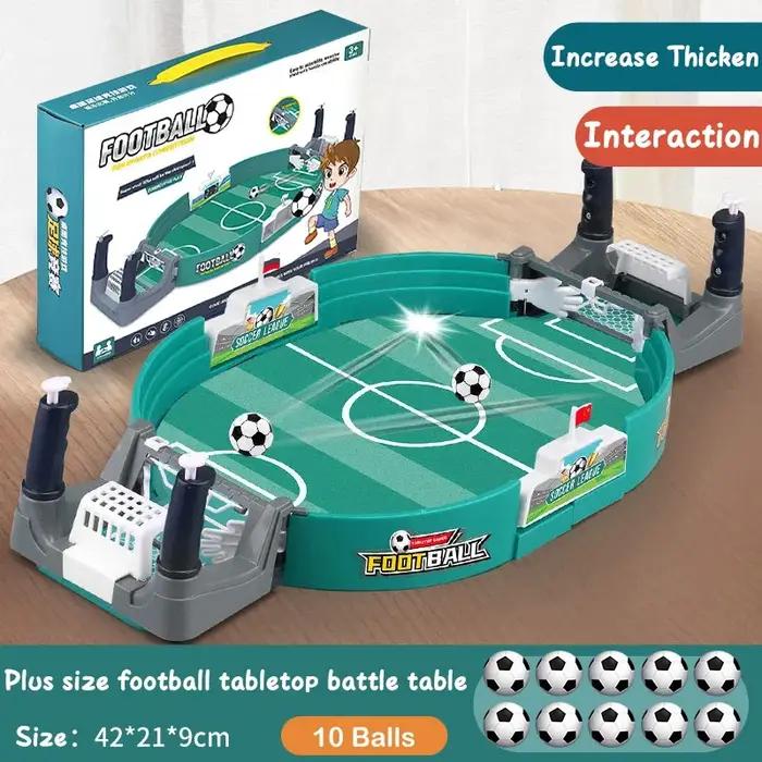 Mini Jeu de Football de Table Portable Interactif pour Famille et Amis, Jouet Sportif Familial pour Enfants et Adultes Occasions Spéciales