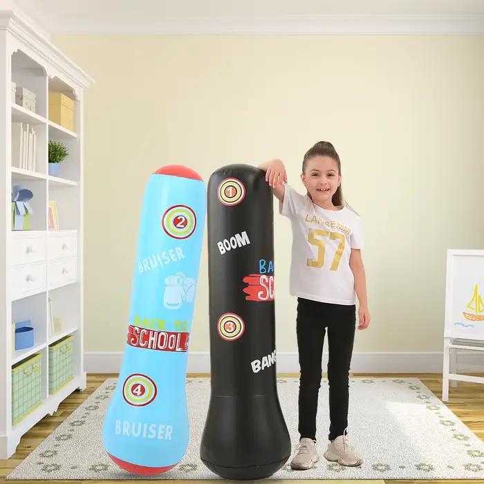 Colonne de boxe pour enfants épaissie en PVC