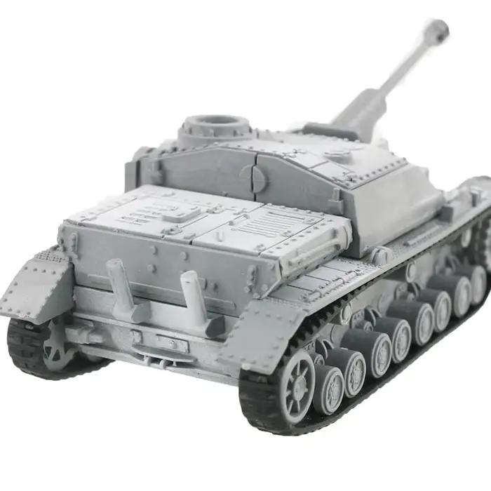 Kits de construction de modèles de chars 4D différents jouets éducatifs matériaux de décoration panthère tigre turmtigre assaut occasions spéciales constructions militaires plastique ABS haute qualité assemblez et créez vos propres chars de guerre