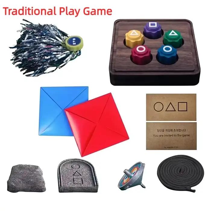 Jeu de lancer traditionnel coréen Gonggi, lancer de calmar Gonggi