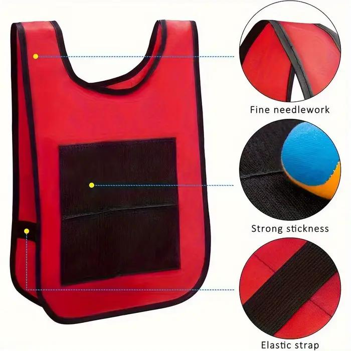 2 gilets 10 balles, accessoire de jeu de lancer pour la construction d'équipe