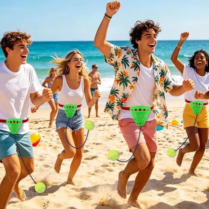 1 ensemble de jeu de lancer de balles suspendues pour mariages