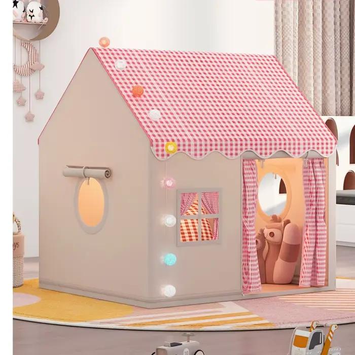 Tente pliante pour enfants, château de jeu pour garçons et filles, décor de chambre de bébé, jeux d'