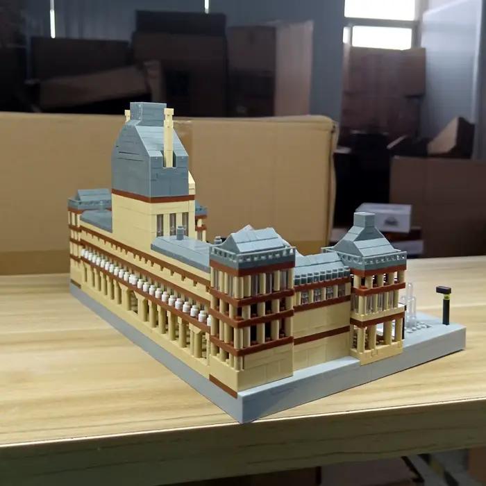 Nouveau Louvre Micro Mini bloc blocs de Construction pour adultes Architecture jouets ensembles