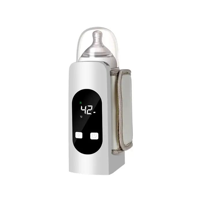 Chauffe-biberon portable de haute qualité pour bébé avec contrôle de température alimentation USB pour la maison camping et voyages