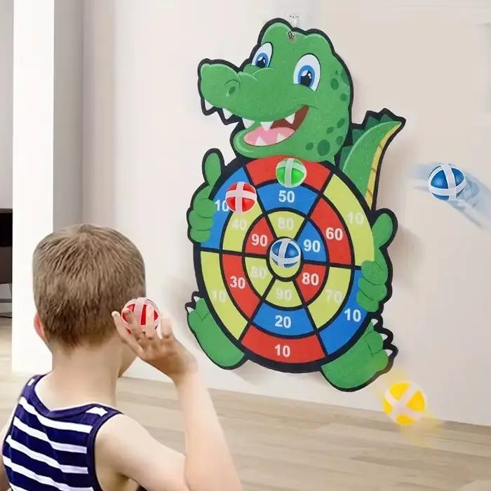 Jeux éducatifs jeu de fléchettes bébé jouet Stickey balle fléchette Sports d'intérieur enfant