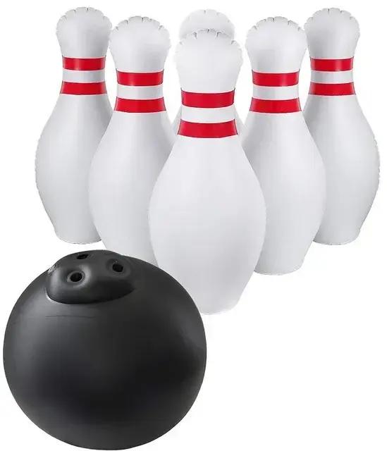 Ensemble de bowling gonflable géant pour adultes et enfants