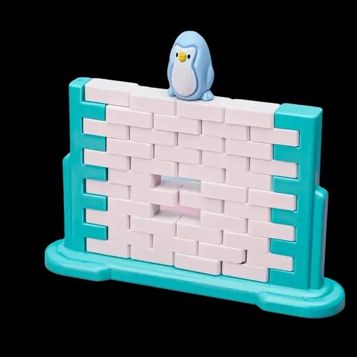 Mini Jeu Éducatif Interactif « Sauvez le Pingouin » : Blocs d'Équilibre