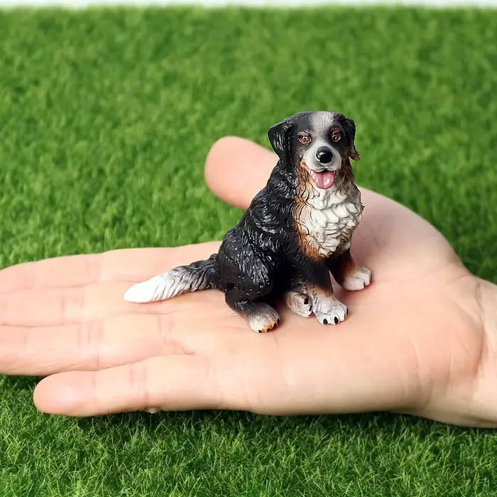 Ensemble de figurines d'animaux réalistes pour chiens, modèles de retrievers, bergers, saint bernards et bull terriers, jouets pour collectionneurs et amoureux des animaux, cadeau pour occasions spéciales