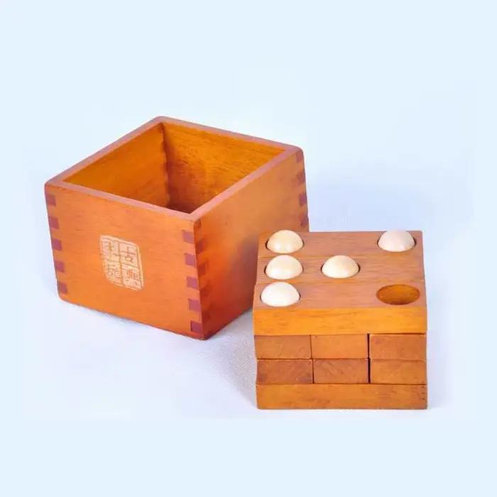 Puzzle Casse-Tête en Bois Difficile pour Enfants et Adultes Avec Trente-Six Stratagèmes Jouets de Défis Mentaux Occasions Spéciales