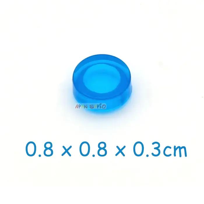 100 pièces carrelage 1x1 rond bricolage blocs de construction briques 33 couleurs jouets éducatifs c