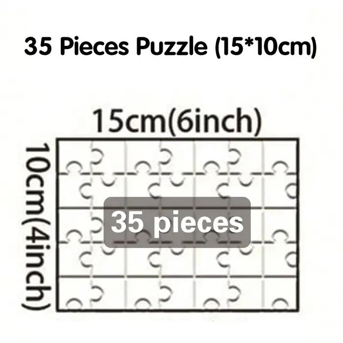 35/300/500/1000 pièces de puzzle personnalisé avec photo
