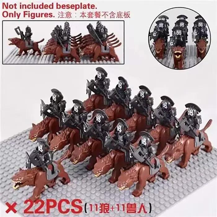 Figurines de guerriers du Seigneur de la Garde Élfique