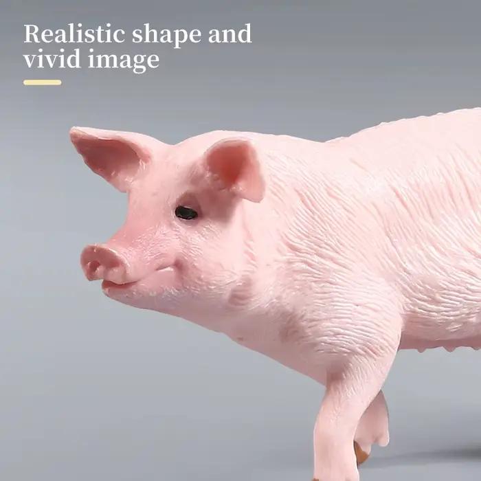 Ensemble de Figurines d'Animaux de Ferme Avicole Jouets Éducatifs pour Enfants Décoration Occasion Spéciale Noël Nouvel An