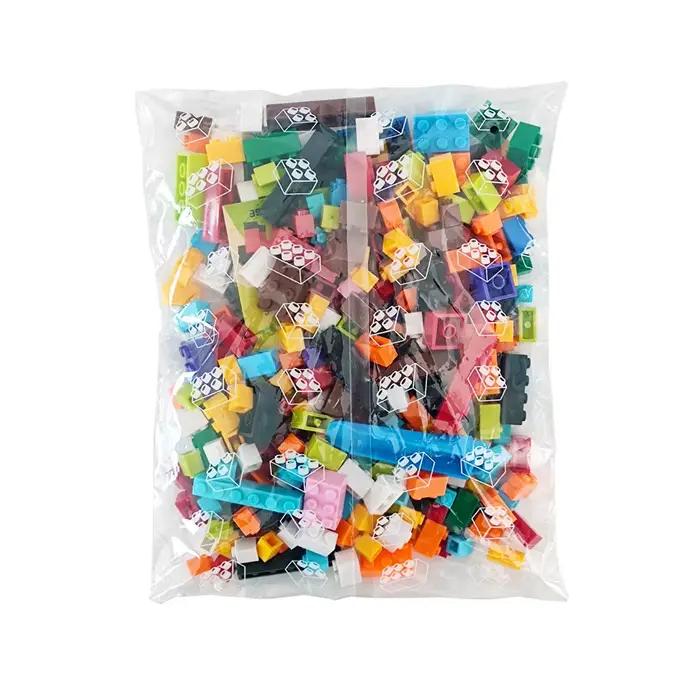 Blocs de construction en vrac, ensemble de briques classiques de ville, assemblage coloré, jouet cré