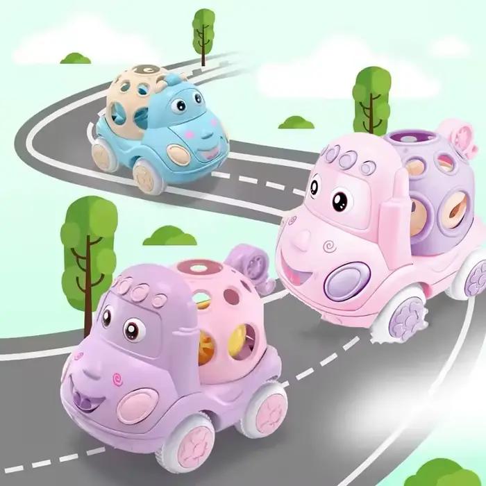 Voiture Jouet Plastique ABS Friction pour Enfants 1 à 3 Ans Cadeau Anniversaire Occasions Spéciales