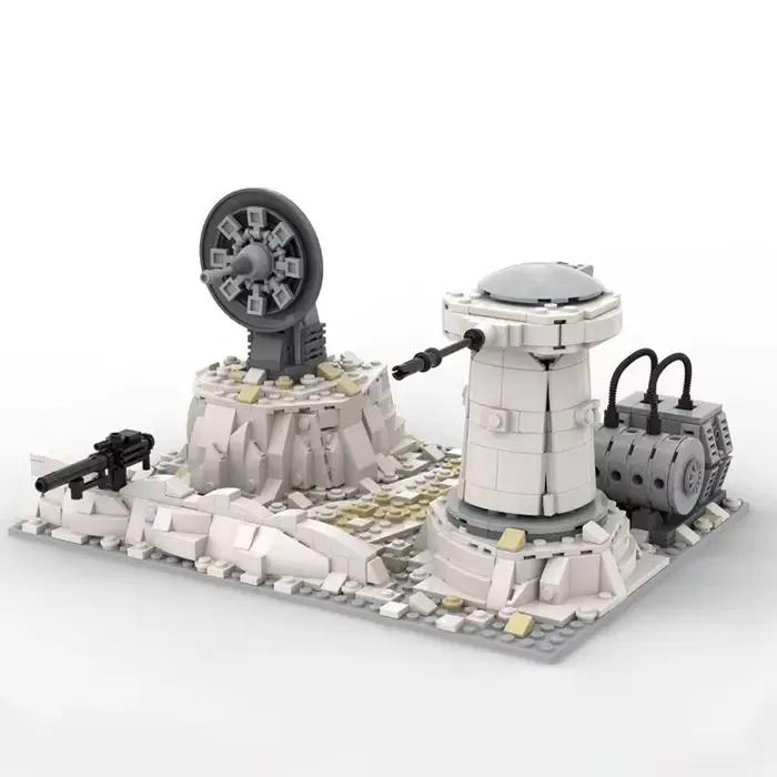 Nouveau 960 pièces star bataille film MOC bataille sur Hoth rebelles cannons modèle bricolage idées