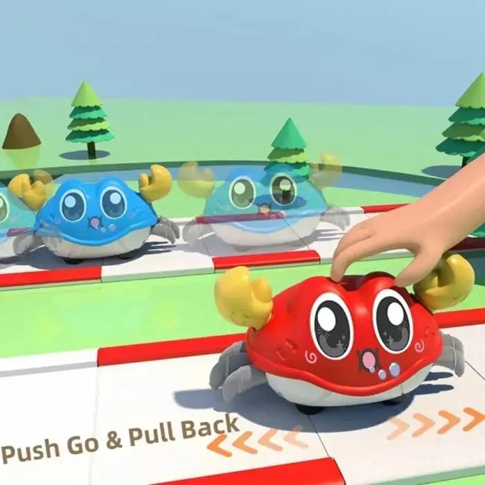Crabe rampant pour bébé jouet sensoriel apprentissage infantile développement tout-petit marche interactive cadeau anniversaire occasion spéciale