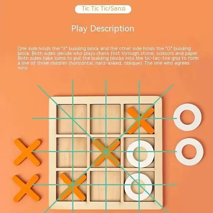 Jeu d'Echecs Montessori en Bois pour Enfant Animaux Nature Transport Cadeau Educatif Pour Occasions Speciales