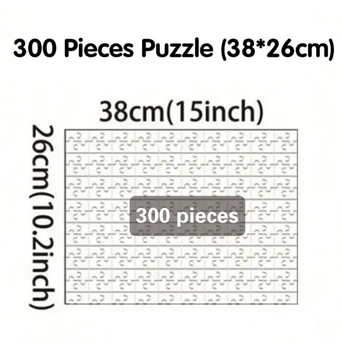 Puzzle personnalisé à partir de photos pour la décoration intérieure, 35/300/500/1000 pièces, puzzle familial fait main, art mural photo