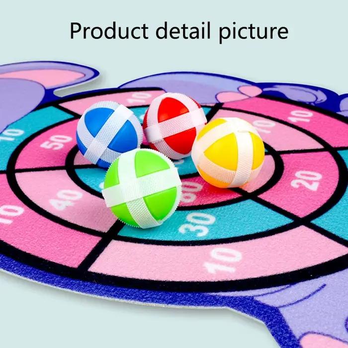 Jeu de fléchettes avec animaux de dessin animé pour l'extérieur