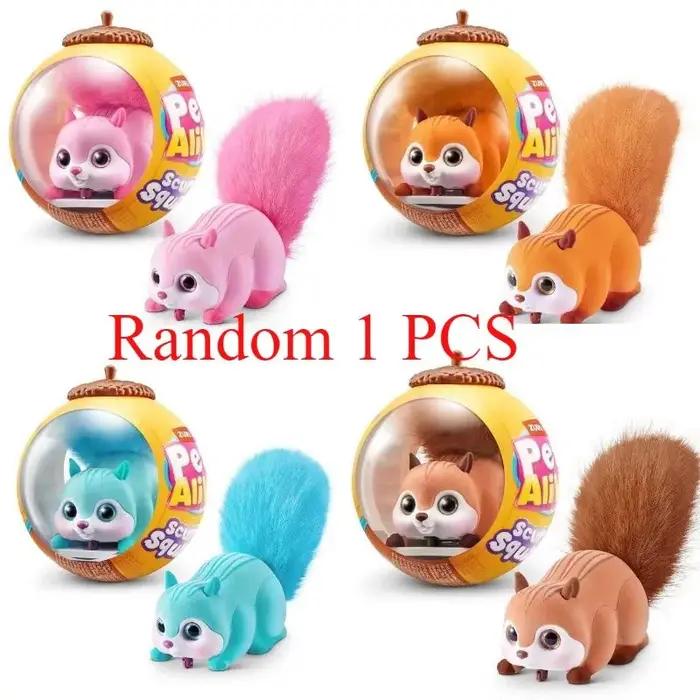 Nouvelle Poupée Surprise ZURU en Promotion : Jouet Sonore Interactif pour Animaux de Compagnie (Écureuil