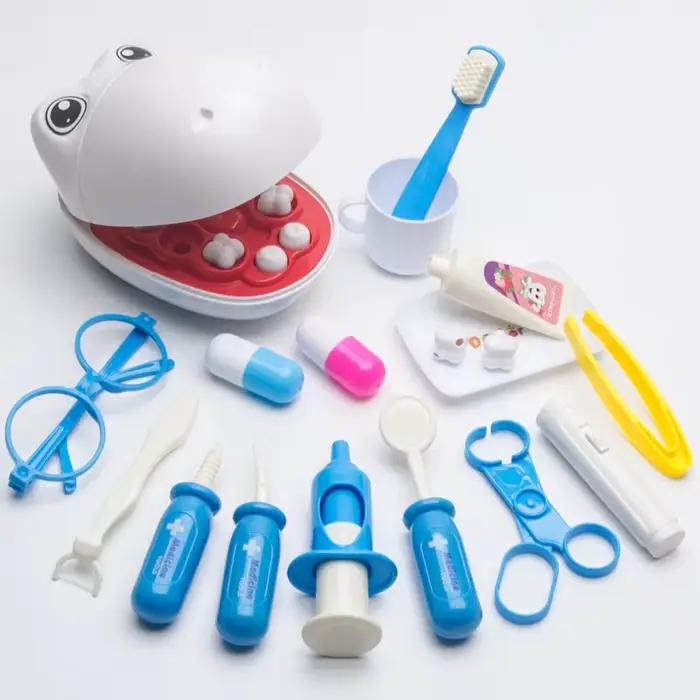 Jouet de dentiste pour animaux de compagnie, jeu de Simulation, jouets éducatifs pour enfants, Simulation de médecine, Extraction des dents, modèle de dents, cadeaux pour enfants