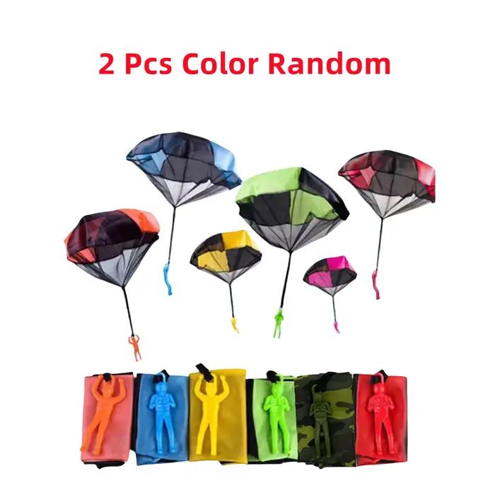 Jouet de Parachute à lancer à la main pour enfants, jouets amusants d'extérieur, jeu pour enfants, j