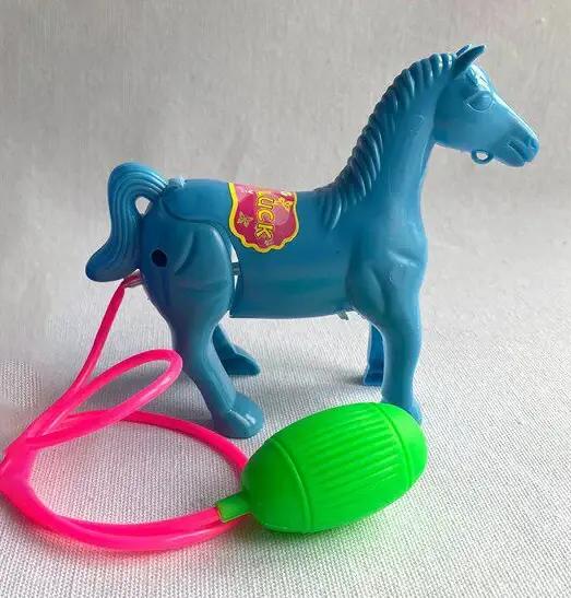 1 pièce : Jouet Poney Pneumatique à Commande par Cordon