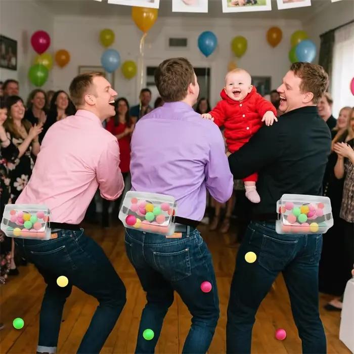 Boîte à balles à secouer, ensemble de jeu de fête en famille, jeux interactifs de liaison Parent-enfant pour les réunions, démarreurs de Conversation