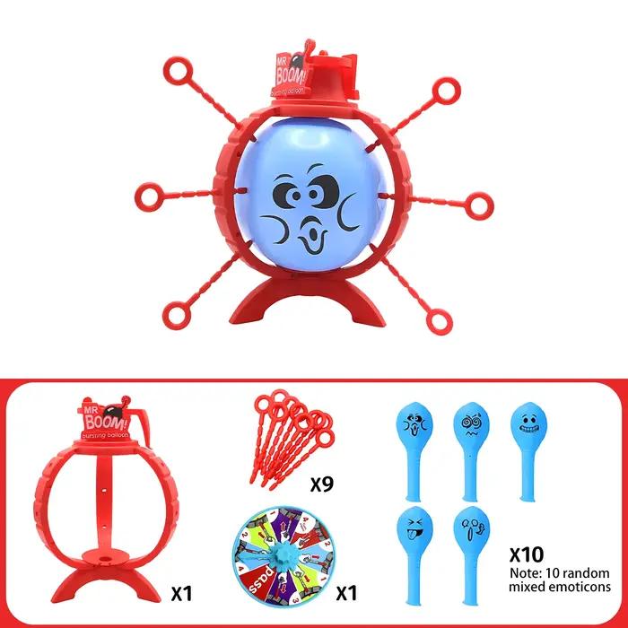 Jouet de fête interactif de table : ballon éclatant, blague amusante
