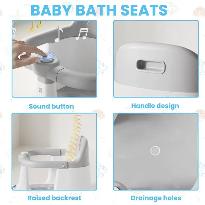 Siège de bain pour bébé de 6 mois et plus