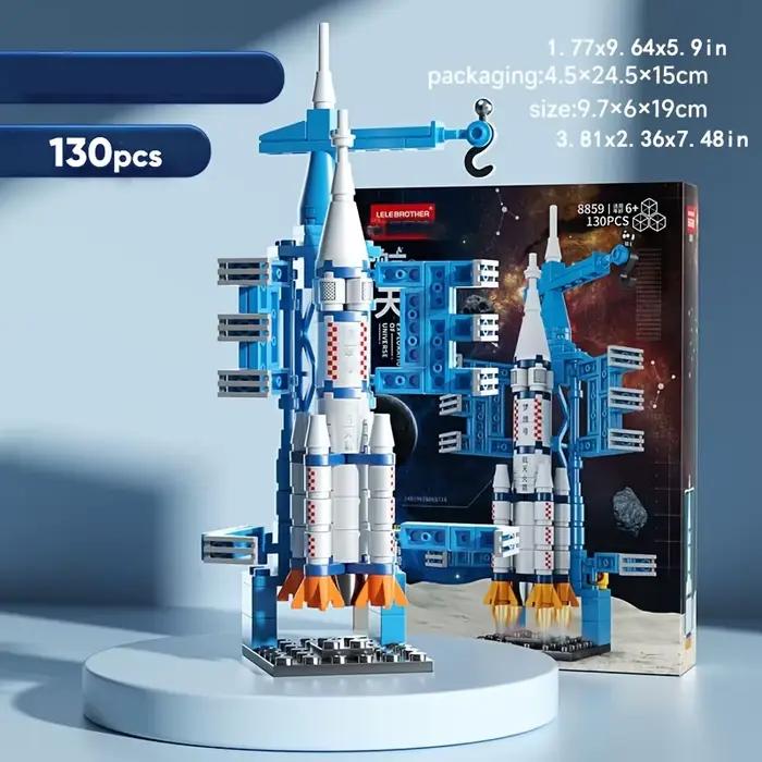 Blocs de Construction de Center de lancement de fusée spatiale