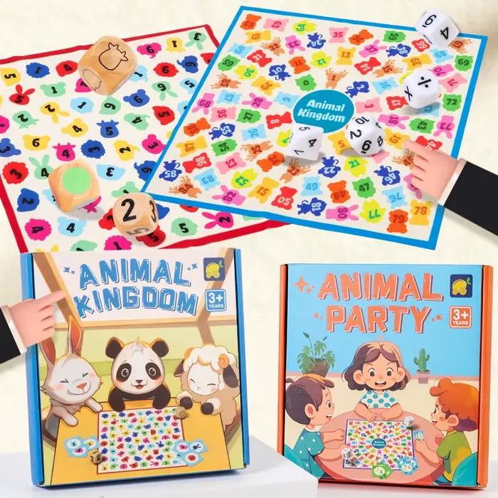 Jeux de société de réflexion mathématique pour enfants
