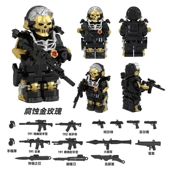 Module de construction Delta Operation Special Forces, module de construction Weilong, jouets miniatures faits à la main
