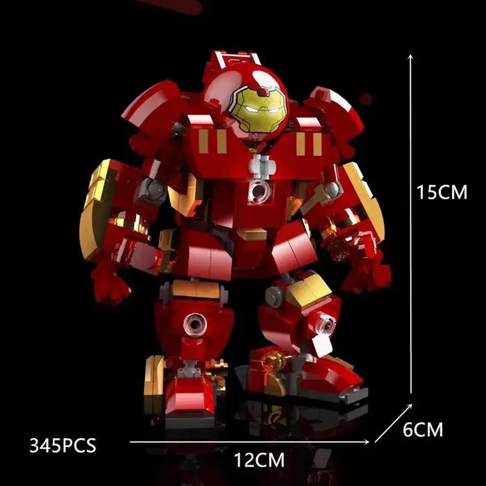 Blocs de construction MOC Robot Héro Mecha de Combat