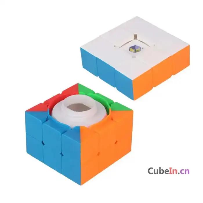 Cube de Puzzle Wisure Box-Cube Miniature Plastique Blanc ou Noir Pour Adultes Jeu Stratégique Occasions Spéciales Noël Anniversaire