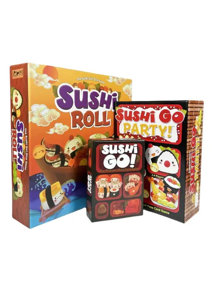 Jeu de cartes Sushi Go amusant pour réunions familiales et fêtes d'anniversaire, cadeau de vacances créatif, type de jeu de société, occassions spéciales pour les 14 ans et plus