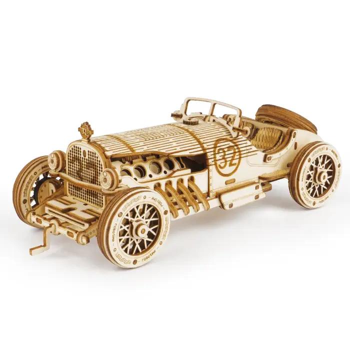 Puzzle en bois de voiture 3D
