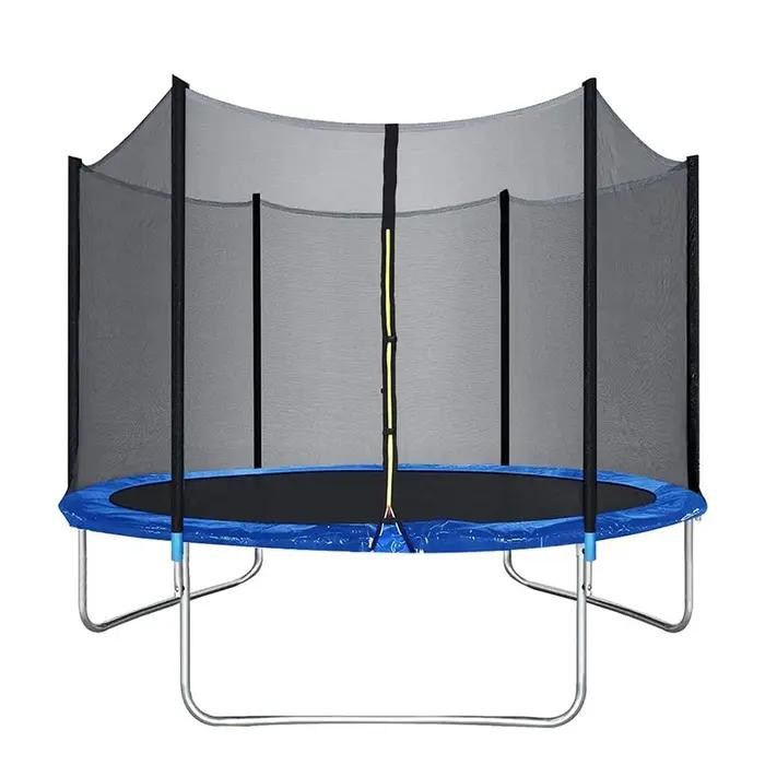 Trampoline extérieur de 6 pieds avec filet de sécurité et tapis de saut robuste Fitness pour enfants et adultes