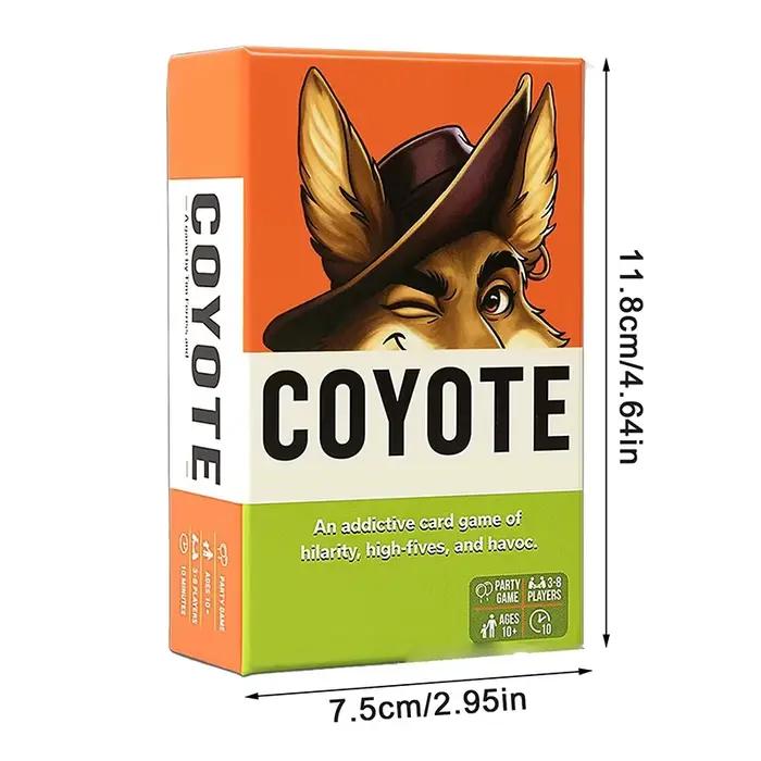 Coyote Game Coyote Party Card Game Meet The Action-Packed Game Full Of High Fives And Havoc