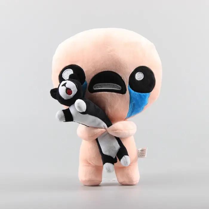 30 cm la reliure d'Isaac jouets en peluche ISAAC avec chat noir en peluche doux animaux en peluche j