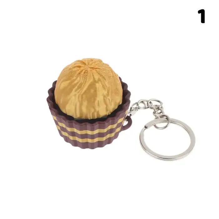 Nouveau ! Populaire ! Porte-clés clavier en chocolat simulé, jouet sensoriel anti-stress à presser, clicker de clavier 3D en chocolat