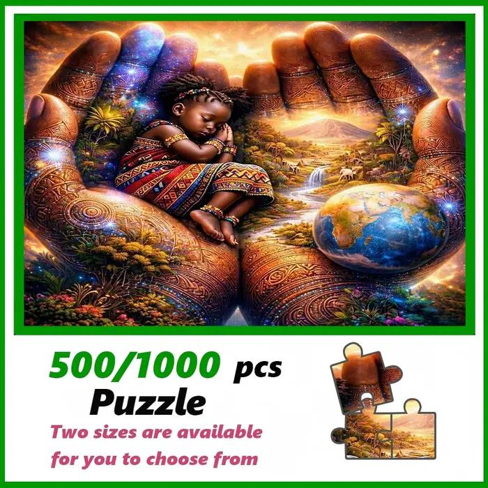 Puzzle de haute qualité 500/1000 pièces pour adultes jeu familial amusant soulagement du stress occaions spéciales