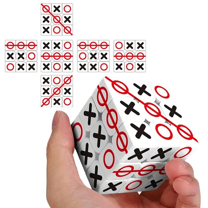 Cube magique 3x3x3 3DUV, grille nueve carrés, puzzle anti-Stress, jeu professionnel de vitesse lisse, jouet pour enfants, cadeau