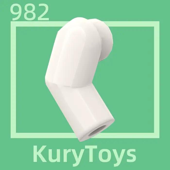 Kury Toys DIY MOC pour 982 # Pièces de blocs de construction pour bras de partie de carrosserie, dro