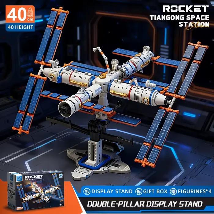 Blocs de construction de station spatiale géante