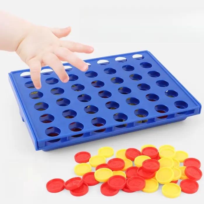 Connecter 4 en une ligne jeu de société jouets éducatifs pour enfants pliable enfants enfants ligne rangée conseil Puzzle jouets jeu Simon