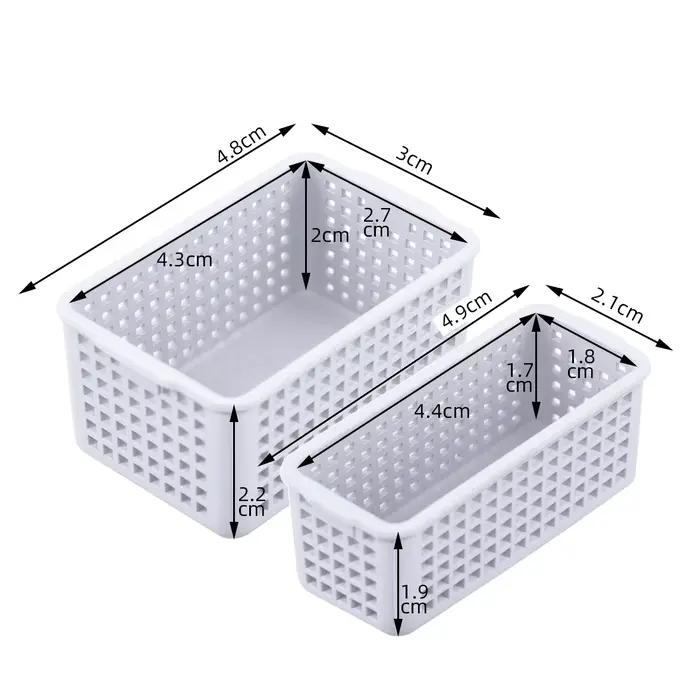 Mini panier de rangement pour maison de poupée, joli et pratique, modèle 1:6 et 1:12
