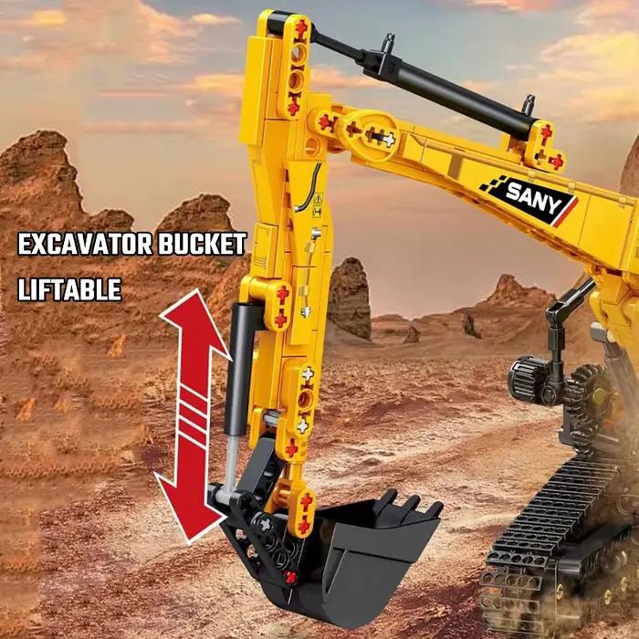 Blocs de Construction SEMBO 1022 Pièces Modèles de Pelle Ville Ingénierie Véhicules Jouets Éducatifs Occasions Spéciales Pour Adultes